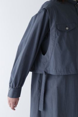 ◆コットンワッシャー２ＷＡＹジレセットワンピース（０７７５１４０２０１）