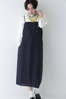 ◆ヴィンテージ風レースノースリワンピース（０７７５１４０３０１）