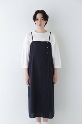 ◆ヴィンテージ風レースノースリワンピース（０７７５１４０３０１）