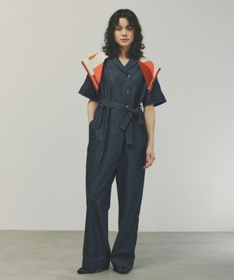 ＜human woman (Women)＞◆ライトオンスデニムオールインワン（０７７５１４０４００）