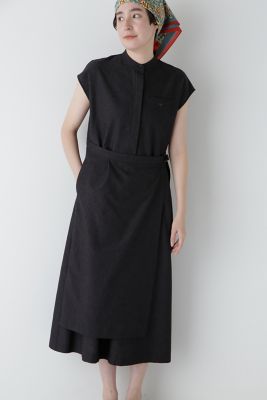 ＜human woman (Women)＞◆コットンポリレーヨンリネンワンピース（０７７５１４０４０２）