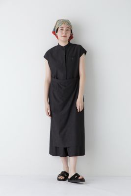 ◆コットンポリレーヨンリネンワンピース（０７７５１４０４０２）