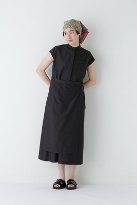 ◆コットンポリレーヨンリネンワンピース（０７７５１４０４０２）