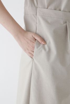 ◆コットンポリレーヨンリネンワンピース（０７７５１４０４０２）