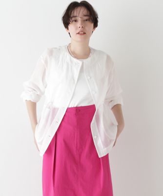 ◇シアータフタユーティリティノーカラージャケット