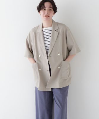 ◆Ｒ／Ｃ麻ライトタッサータンブラージャケット（０７７５１５０５０１）