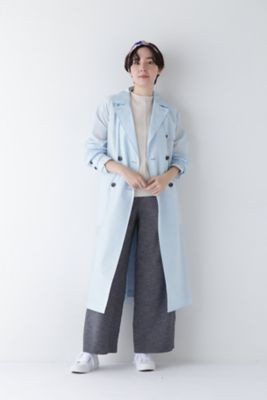 ◆コットンナイロンシアートレンチコート（０７７５１５１２０１）
