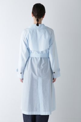 ◆コットンナイロンシアートレンチコート（０７７５１５１２０１）