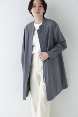 ＜human woman (Women)＞◆コットンナイロンダンプスタンドカラーコート（０７７５１５１３００）