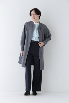 ◆コットンナイロンダンプスタンドカラーコート（０７７５１５１３００）