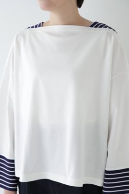 ◆コットン３２Ｇポンチカットソー（０７７５１６０３０１）