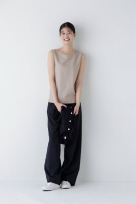 ◆麻混タンクトップ（０７７５１６０３０７）