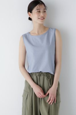 ◆麻混タンクトップ（０７７５１６０３０７）