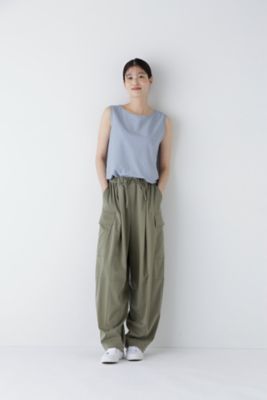 ◆麻混タンクトップ（０７７５１６０３０７）