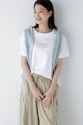 human woman (Women)/ヒューマンウーマン ◆ロゴTシャツ(0775160308)