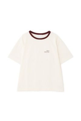 human woman / ヒューマンウーマン ◆ハイゲージコットン天竺Ｔシャツ human woman(ヒューマン ウーマン)の◇ハイゲージコットン天竺T