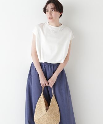 human woman (Women)/ヒューマンウーマン ◆ミニ裏毛刺繍ロゴプルオーバー（０７７５１６０５０７）