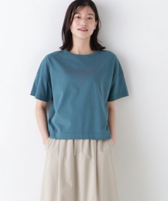 human woman / ヒューマンウーマン ◆スポーティーロゴＴシャツ スポーティーロゴTシャツ | human woman（ヒューマンウーマン