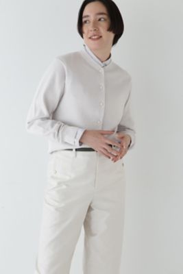 【SALE】human woman (Women)/ヒューマンウーマン コットンMIXクルーネックカーディガン(0775170101) グレー020 トップス【三越伊勢丹/公式】