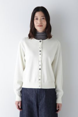 ◆オーガニックコットンマルチボタンカーディガン（０７７５１７０２０４）