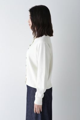◆オーガニックコットンマルチボタンカーディガン（０７７５１７０２０４）