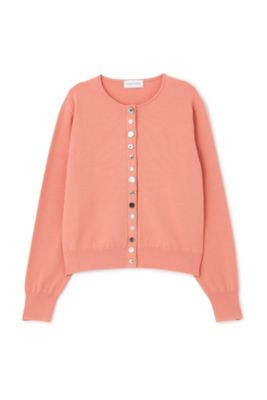 ◆オーガニックコットンマルチボタンカーディガン（０７７５１７０２０４）
