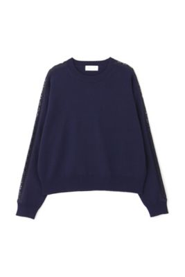 ◇レースドッキングニットプルオーバー（0775170206