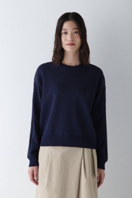◇レースドッキングニットプルオーバー（0775170206