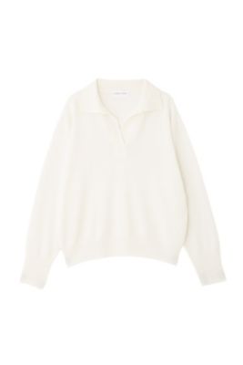 ◇ペーパーヤーンセーラーカラートップス（0775170401