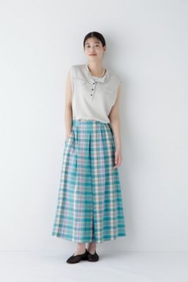 ◆ペーパーヤーンヘンリネックベスト（０７７５１７０４０２）