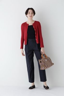 ◆コットン混ＵＶカットクルーカーディガン（０７７５１７０４０３）