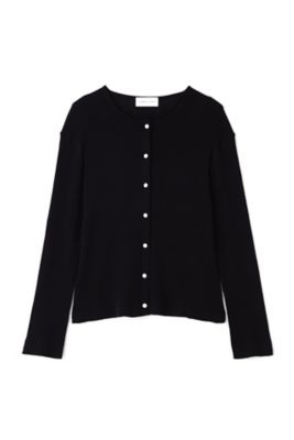 ◆コットン混ＵＶカットクルーカーディガン（０７７５１７０４０３）
