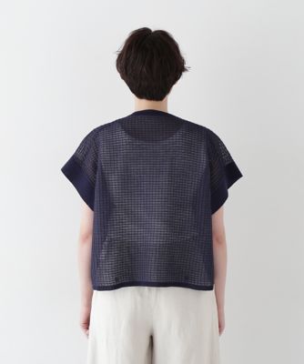 ◆コットンポリエステルシアーチェックスキッパー（０７７５１７０５０３）