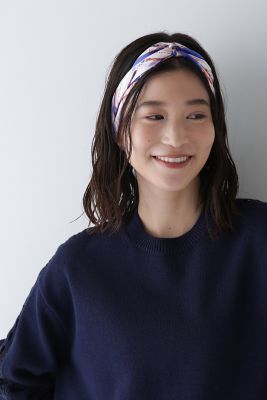 ◆チェックシルクスカーフ（０７７５１９８２００）