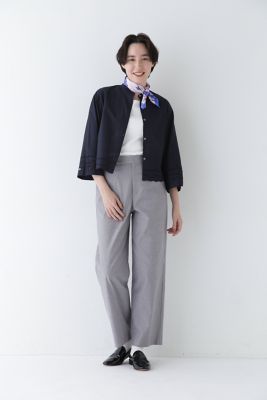 ◆チェックシルクスカーフ（０７７５１９８２００）