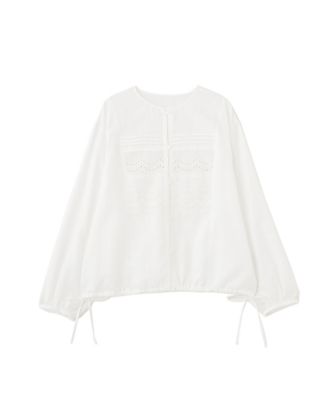 レイヤーレースブラウス（0775210104） | human woman