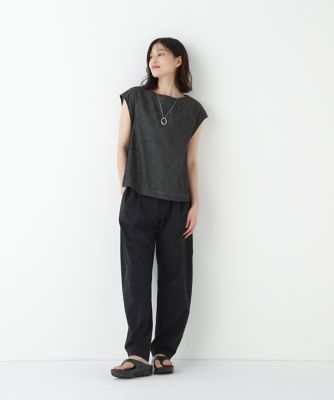 ◆ライトオンスデニムボートネックブラウス（０７７５２１０７０６）
