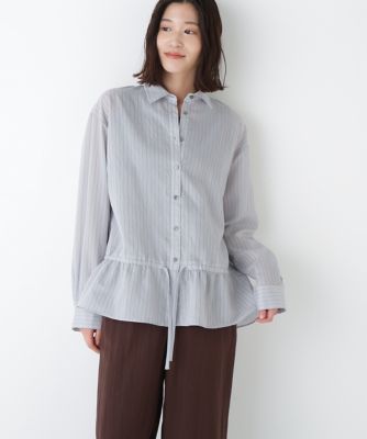 アーツ＆サイエンス 17SS ストライプスリップオンブラウス ARTS&SCIENCE - ARTS&SCIENCEアーツ&サイエンス 2020AW Bulky