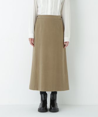 ◇ライトモールスキンAラインスカート（0775220001