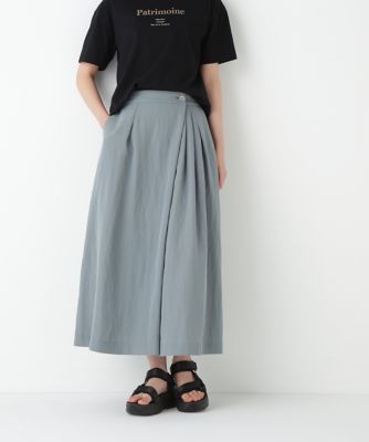 ＜human woman (Women)＞◆ランダムタックスカート（０７７５２２０８００）