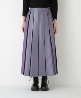 ◇ボックスプリーツAラインスカート（0775220901