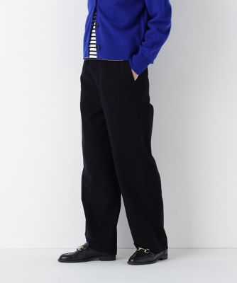 human woman (Women)/ヒューマンウーマン リクライドクロスセミワイドパンツ(0775230100) ネイビー120 パンツ・ズボン【三越伊勢丹/公式】