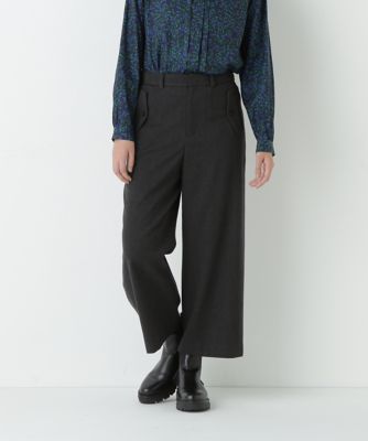 ＜human woman (Women)＞◆ＴＯＰツイルガウチョパンツ（０７７５２３０１０１）