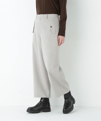 human woman (Women)/ヒューマンウーマン TOPツイルガウチョパンツ(0775230101) ベージュ042 パンツ・ズボン【三越伊勢丹/公式】
