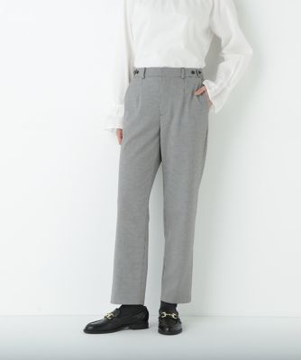 ＜human woman (Women)＞≪ウォーム素材≫裏起毛ストレートパンツ（０７７５２３０１０４）