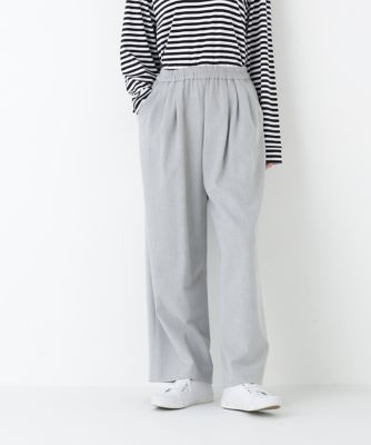 ＜human woman (Women)＞◆裏起毛ワイドパンツ（０７７５２３０２０２）