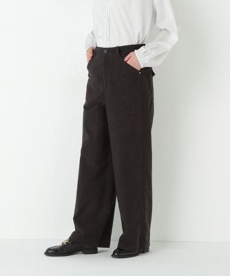 ＜human woman (Women)＞◆ストレッチエアリードットコードセミワイドパンツ（０７７５２３０９００）