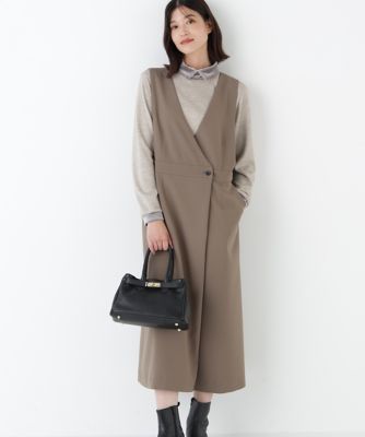 ◇TRダブルクロスワンピース（0775240203） | human woman