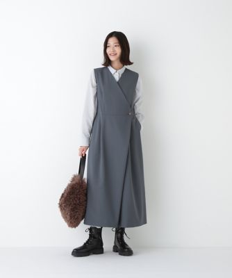 美品✦BRIEFING ノースリーブワンピース✦M M・fil / ノースリーブ ワンピース｜ESTNATION ONLINE STORE