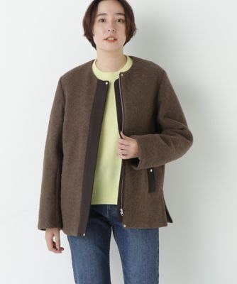 ＜human woman (Women)＞◆スライバージップジャケット（０７７５２５０１００）